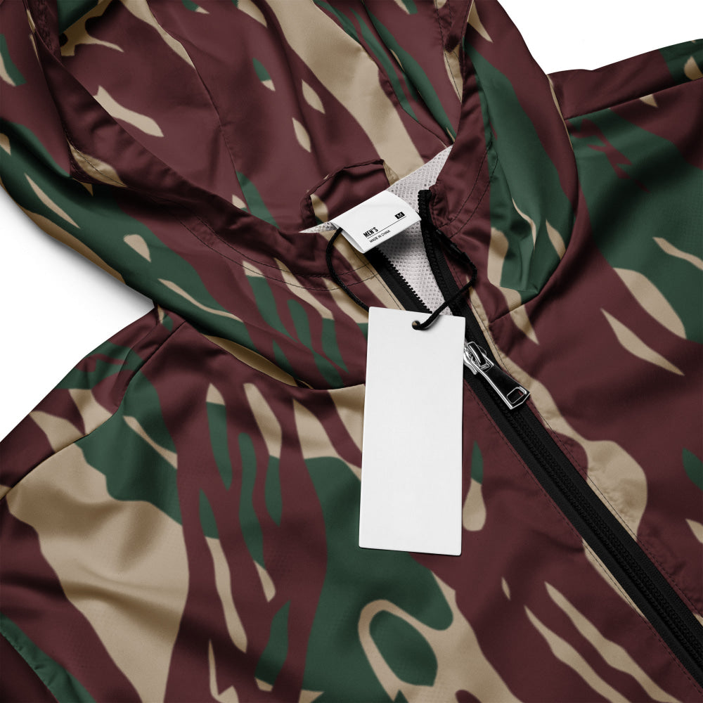 Indonesian Special Forces Loreng Darah Mengalir CAMO Men’s windbreaker - Mens Windbreaker