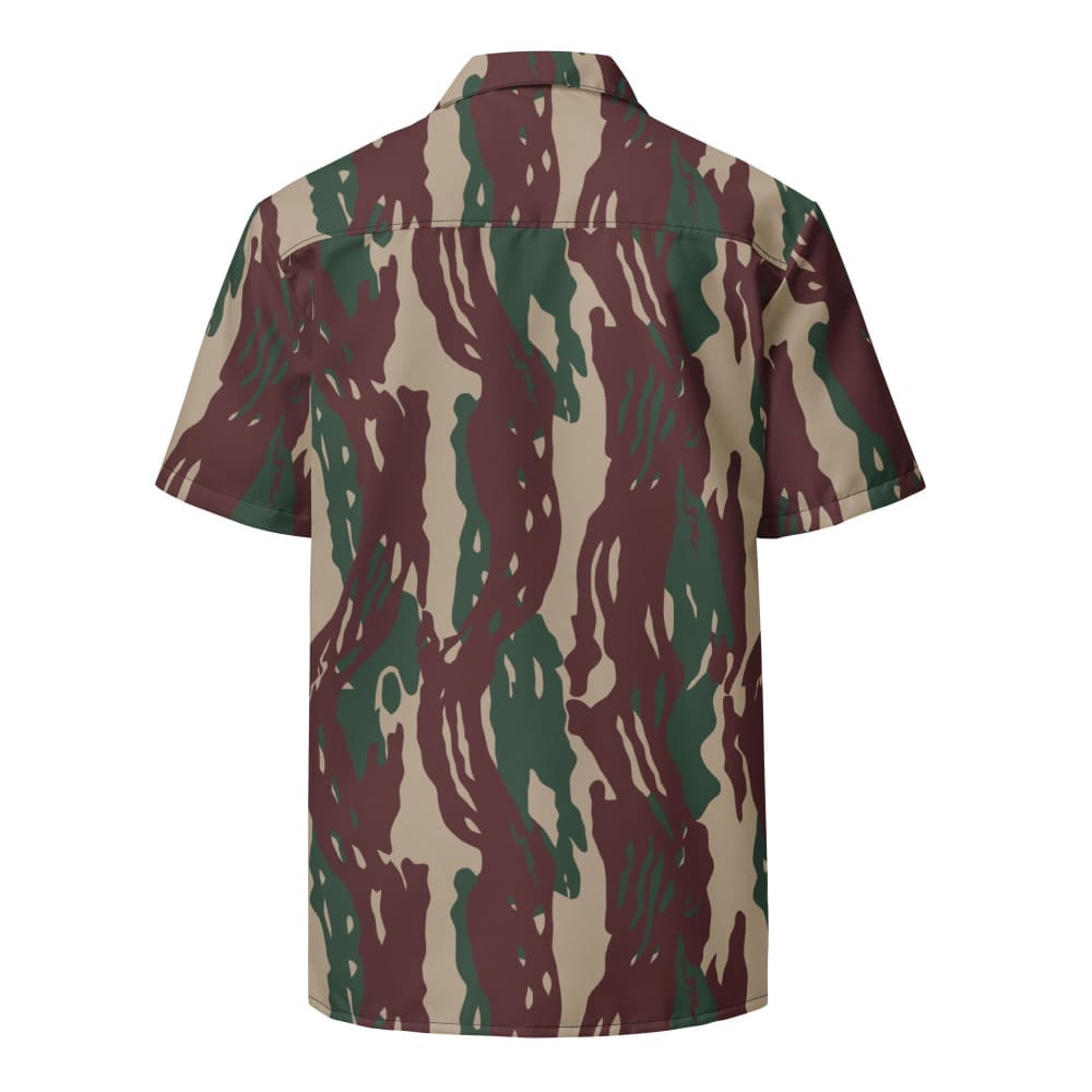 Indonesian Special Forces Loreng Darah Mengalir CAMO Unisex button shirt