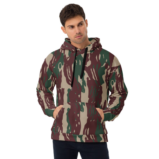 Indonesian Special Forces Loreng Darah Mengalir CAMO Unisex Hoodie - 2XS