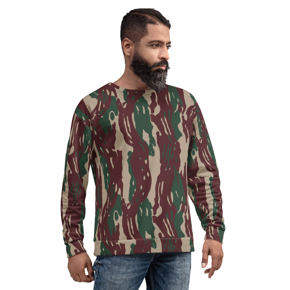 Indonesian Special Forces Loreng Darah Mengalir CAMO Unisex Sweatshirt