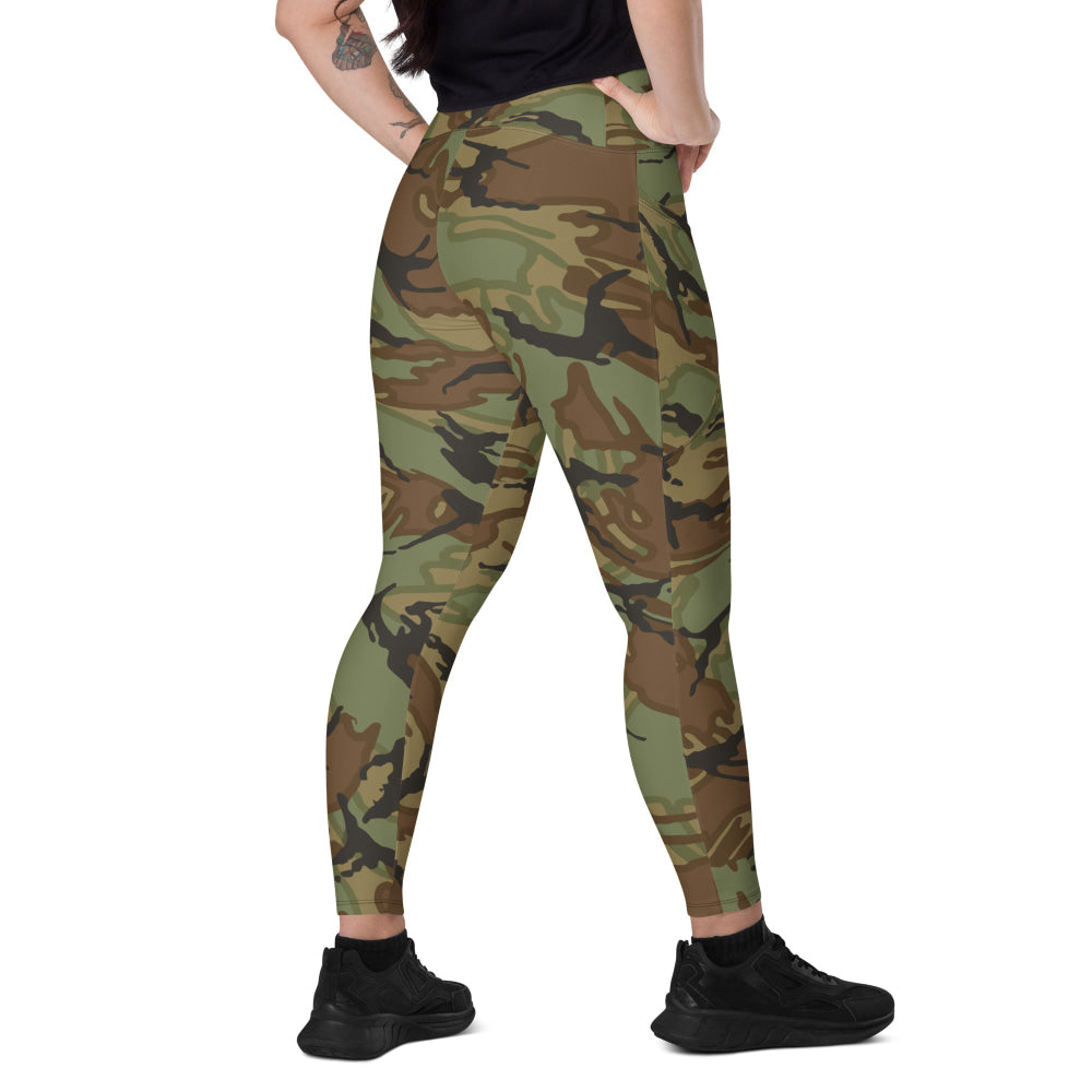 Iranian Arid DPM CAMO Leggings with pockets - 2XS - Womens With Pockets