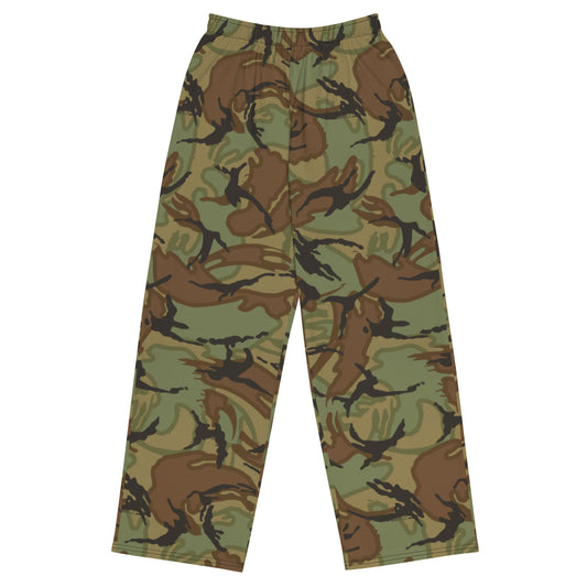 Iranian Arid DPM CAMO unisex wide-leg pants - 2XS - Unisex Wide-Leg Pants