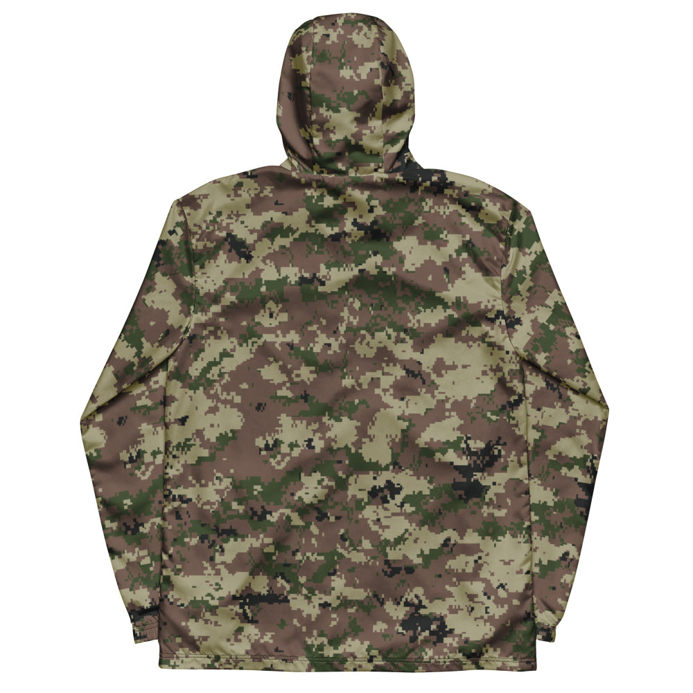 Iranian Basij Digital CAMO Men’s windbreaker - Mens Windbreaker