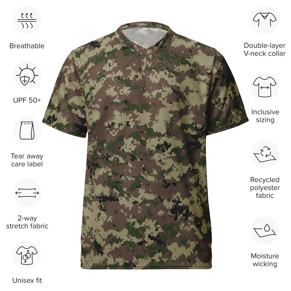 Iranian Basij Digital CAMO unisex sports jersey - Unisex Sports Jersey