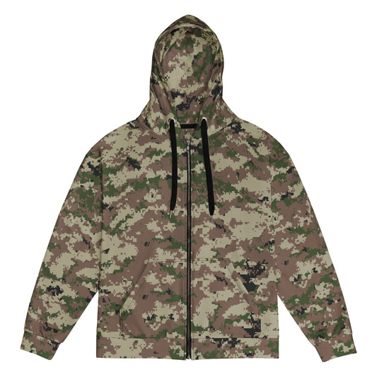 Iranian Basij Digital CAMO Unisex zip hoodie - Zip Hoodie