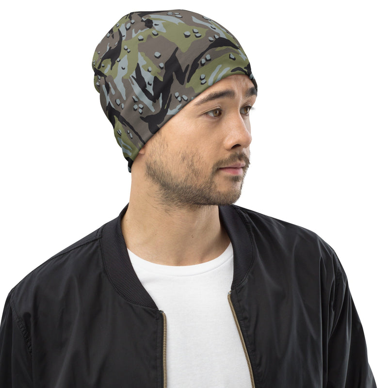 Chocolate Chip Persian Gulf Marine CAMO Beanie - Head
