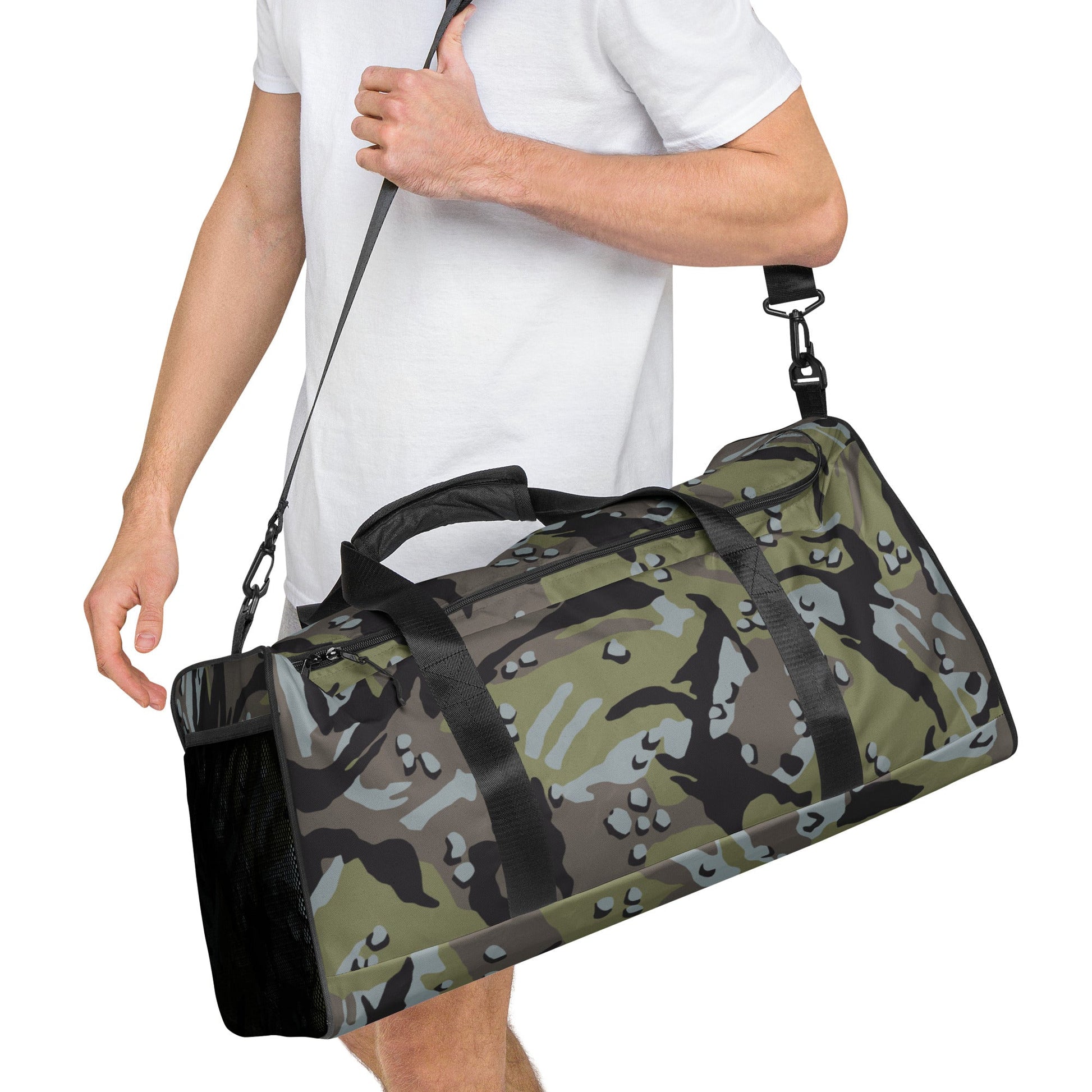 Iranian Chocolate Chip Naval Infantry CAMO Duffle bag Bags