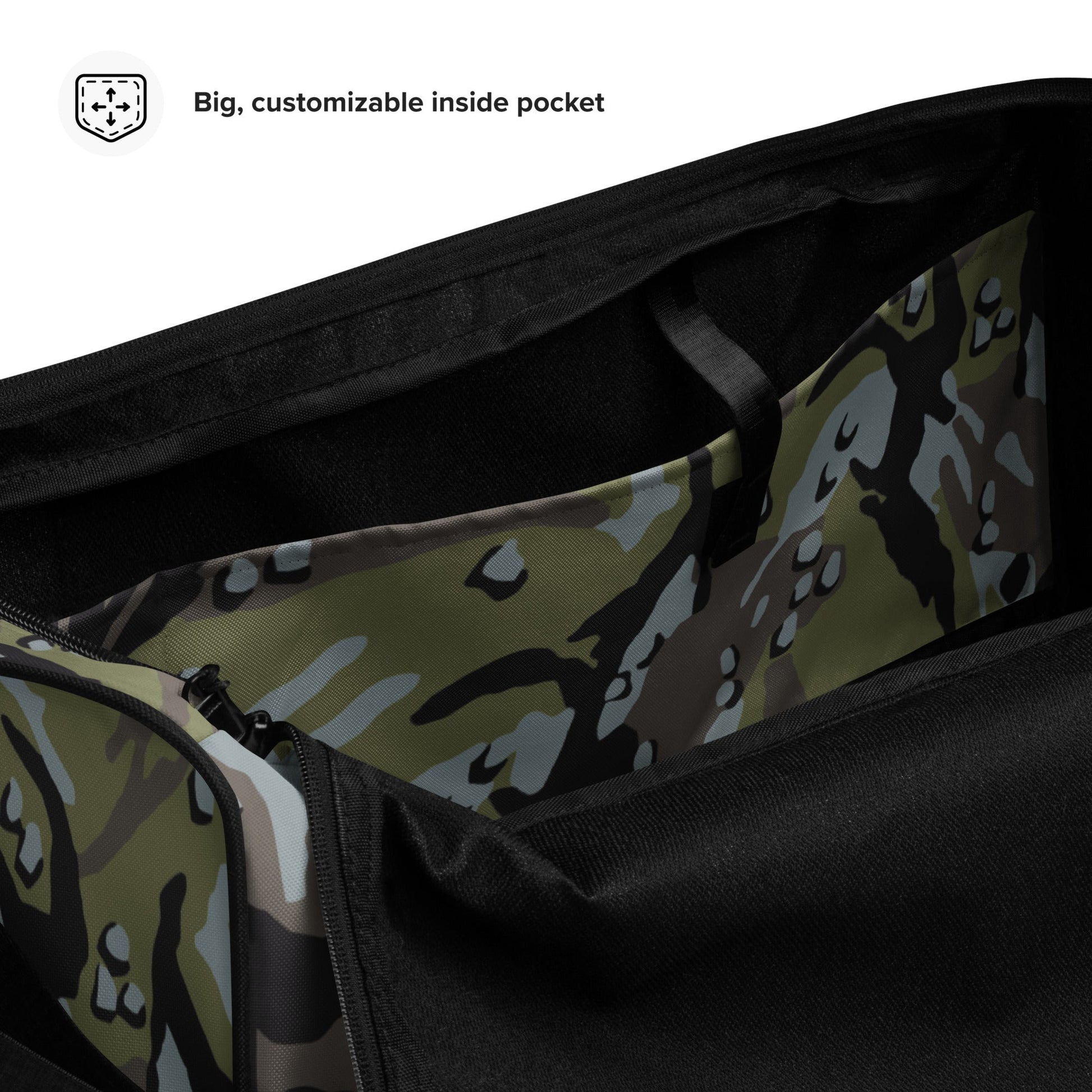 Iranian Chocolate Chip Naval Infantry CAMO Duffle bag Bags
