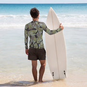 Chocolate Chip Persian Gulf Marine CAMO Mens Long-Sleeve Rash Guard