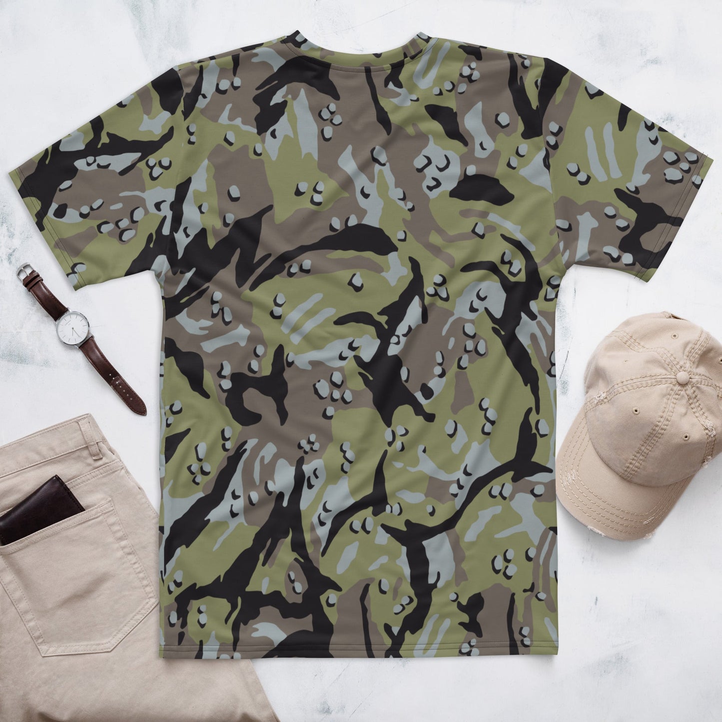 Iranian Chocolate Chip Naval Infantry CAMO Mens t shirt T Shirts