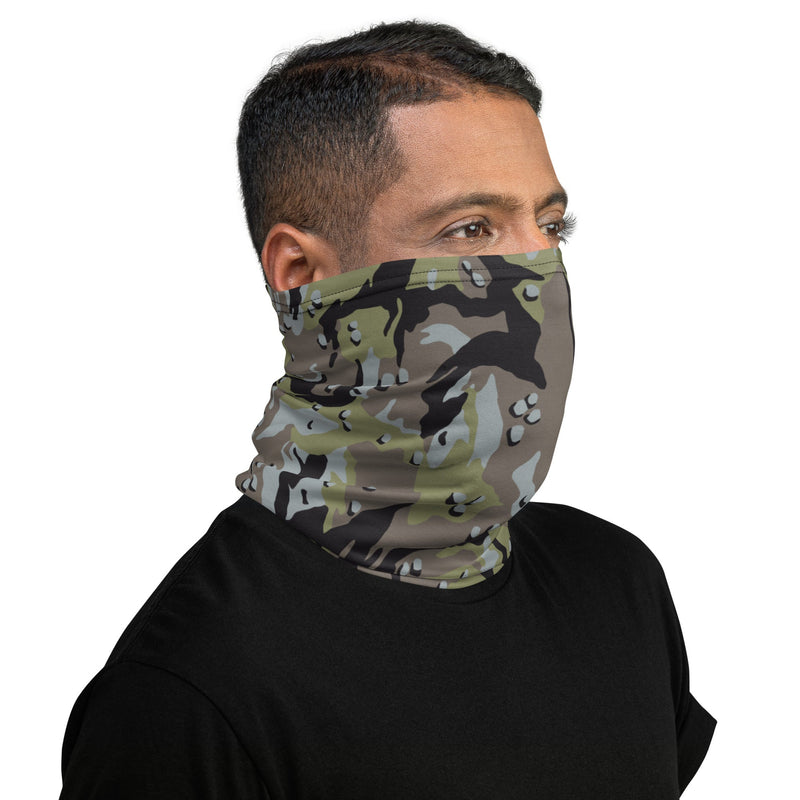 Chocolate Chip Persian Gulf Marine CAMO Neck Gaiter - Head