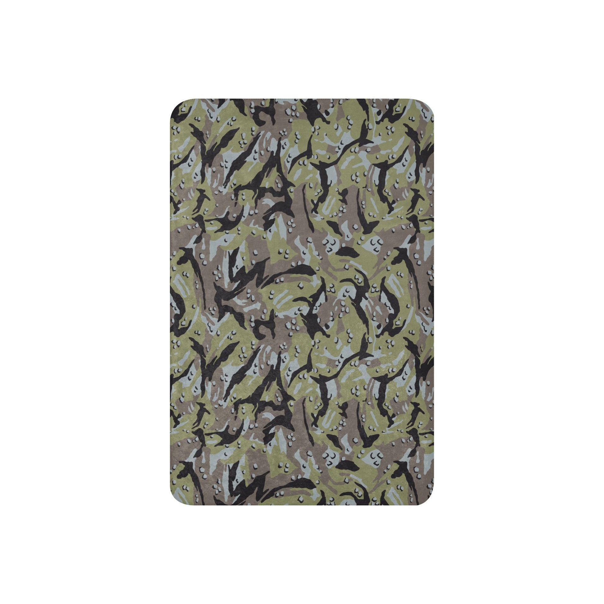 Iranian Chocolate Chip Naval Infantry CAMO Sherpa blanket - Blankets