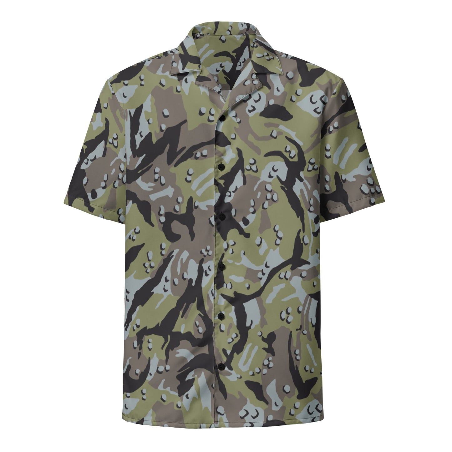 Iranian Chocolate Chip Naval Infantry CAMO Unisex button shirt - Button Shirts