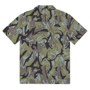 Chocolate Chip Persian Gulf Marine CAMO Unisex Short-Sleeve Button Shirt - Button-Up