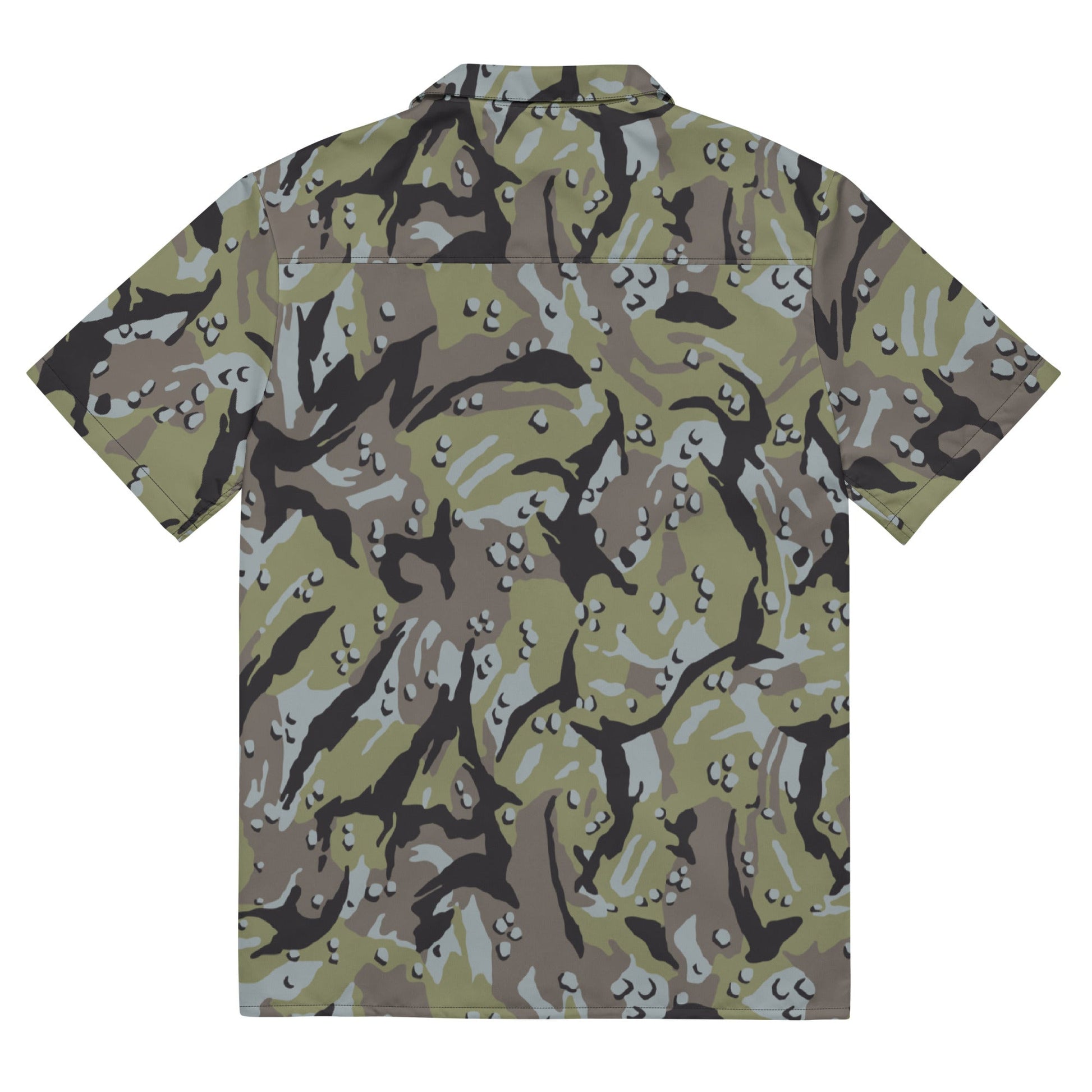 Iranian Chocolate Chip Naval Infantry CAMO Unisex button shirt - Button Shirts