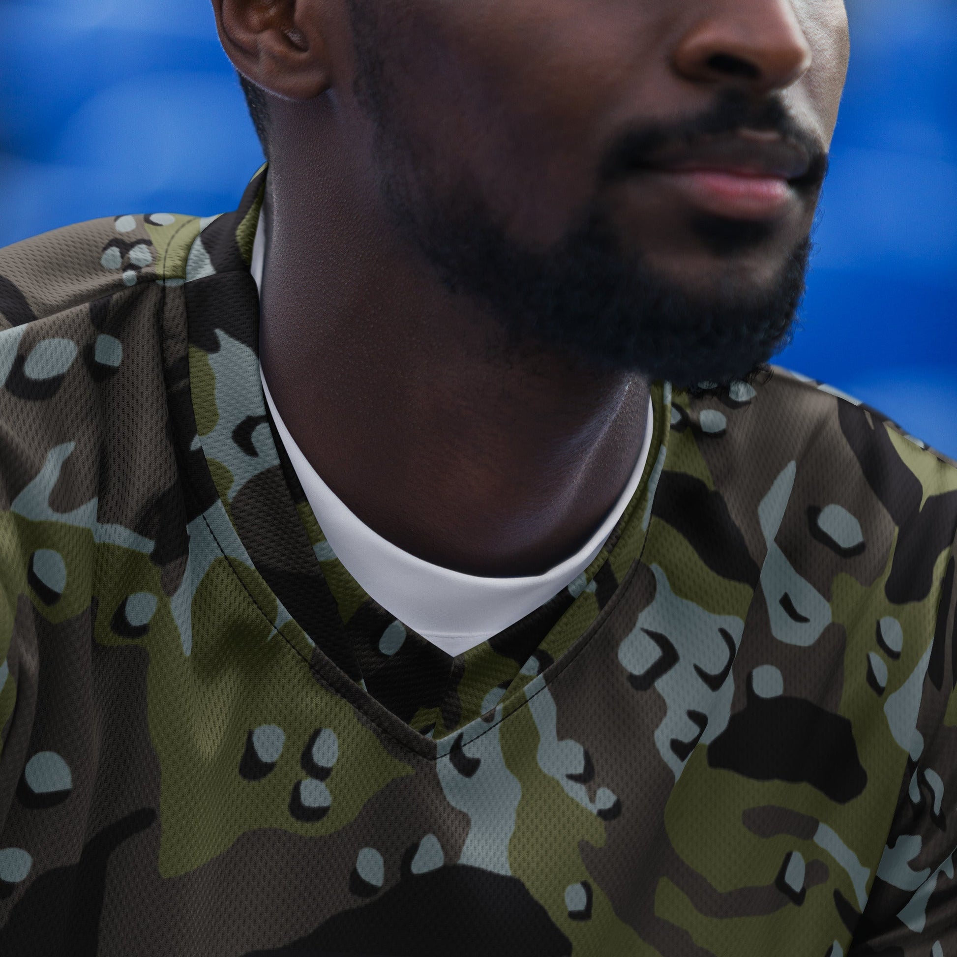 Iranian Chocolate Chip Naval Infantry CAMO unisex sports jersey - Sports Jerseys