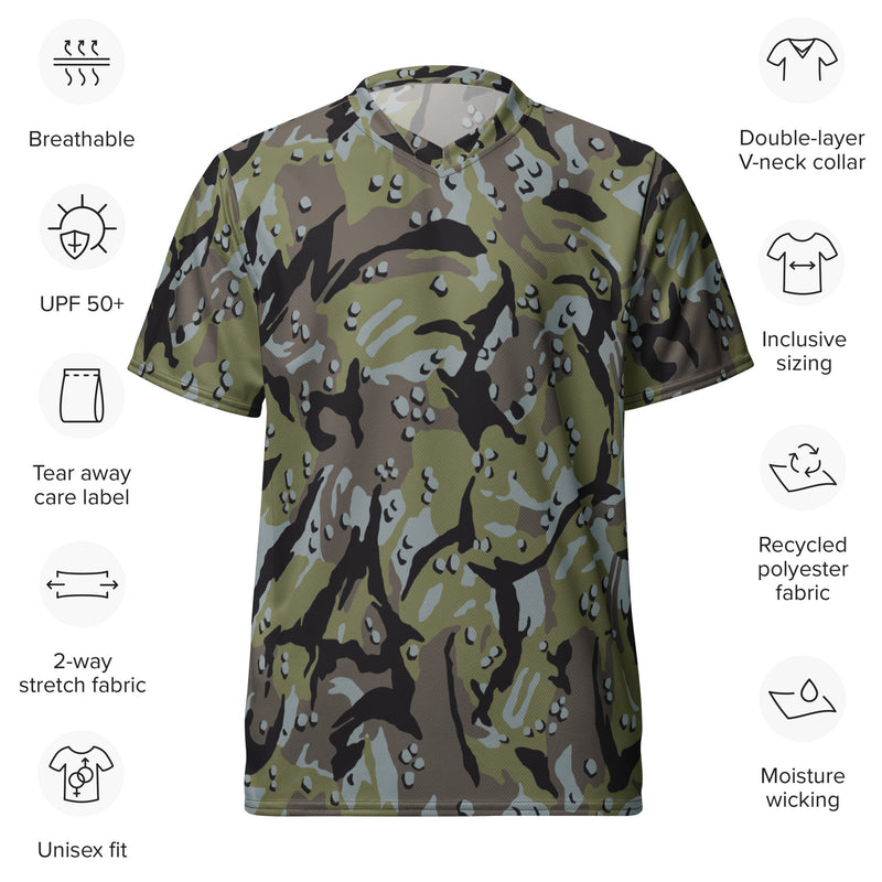 Chocolate Chip Persian Gulf Marine CAMO Unisex Sports Jersey