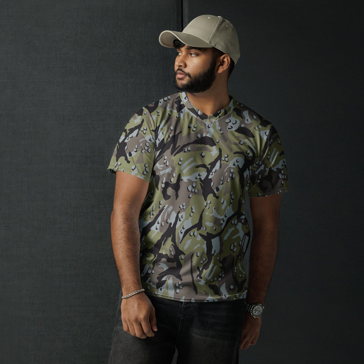 Iranian Chocolate Chip Naval Infantry CAMO unisex sports jersey - Sports Jerseys