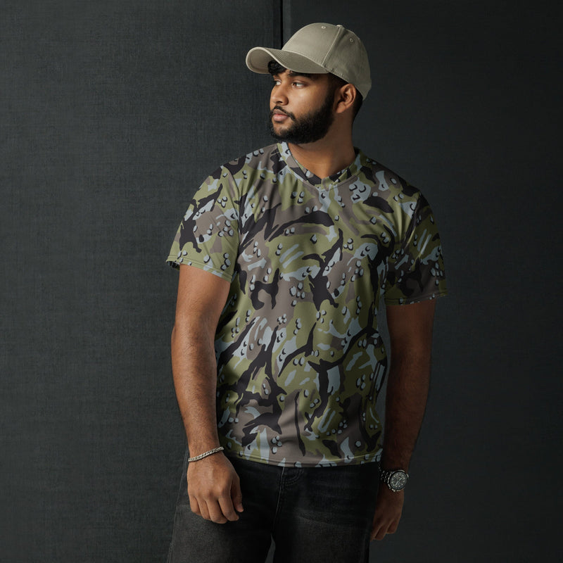 Chocolate Chip Persian Gulf Marine CAMO Unisex Sports Jersey