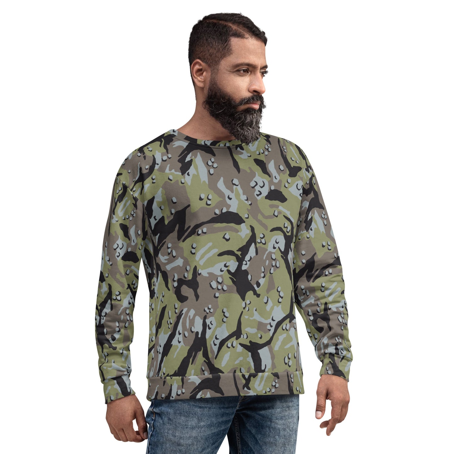 Iranian Chocolate Chip Naval Infantry CAMO Unisex Sweatshirt - Sweatshirts