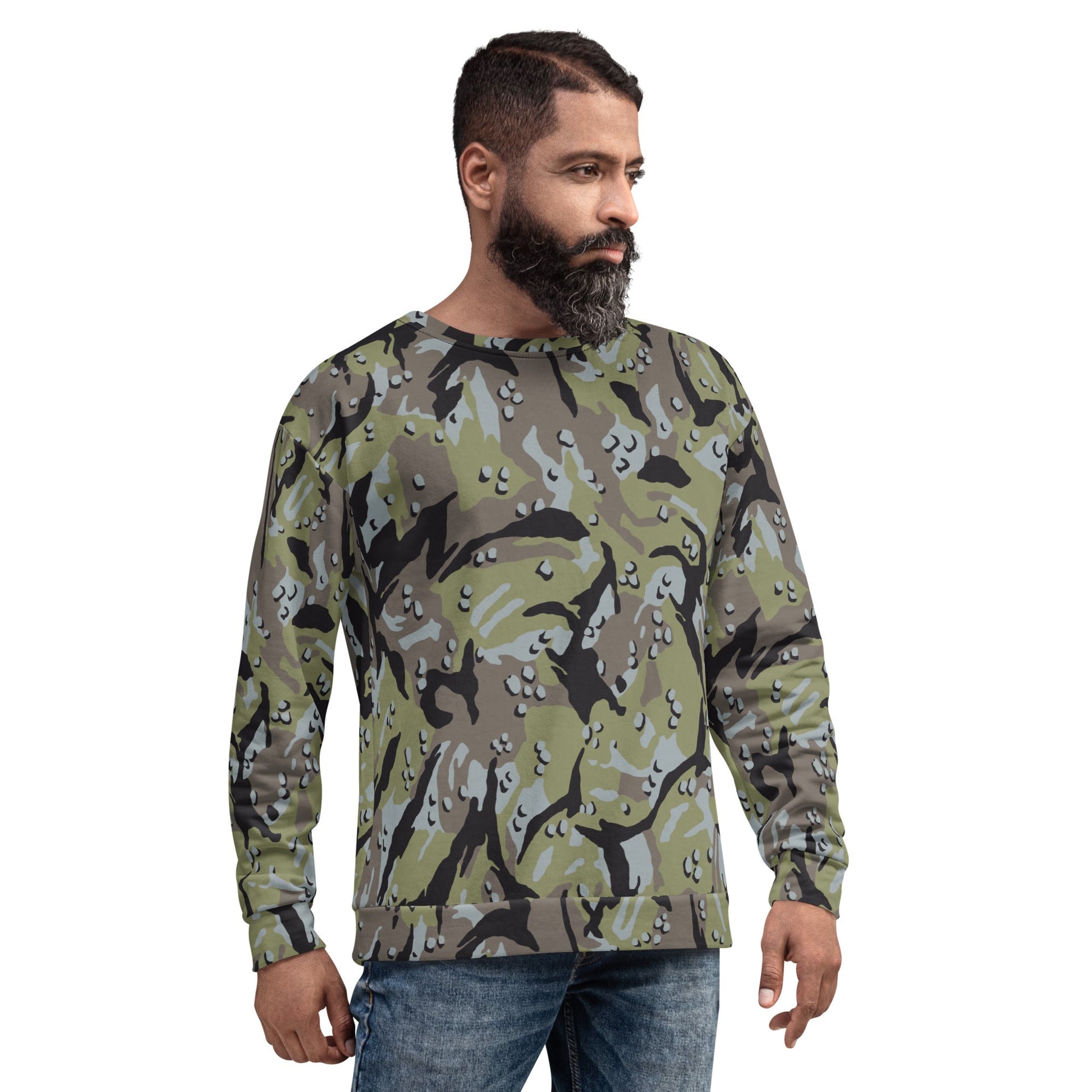 Iranian Chocolate Chip Naval Infantry CAMO Unisex Sweatshirt - Sweatshirts