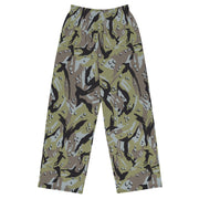 Chocolate Chip Persian Gulf Marine CAMO Unisex Wide-Leg Leisure Pants - 2XS - Pant