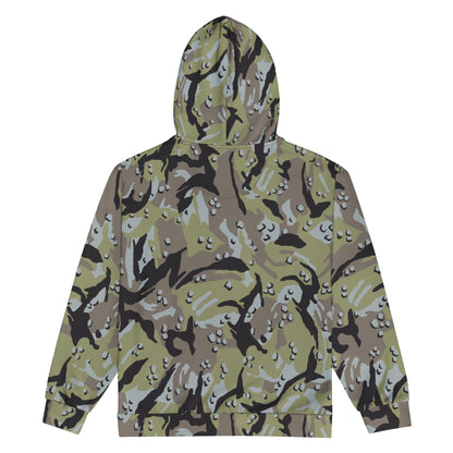 Iranian Chocolate Chip Naval Infantry CAMO Unisex zip hoodie - Zip Hoodies