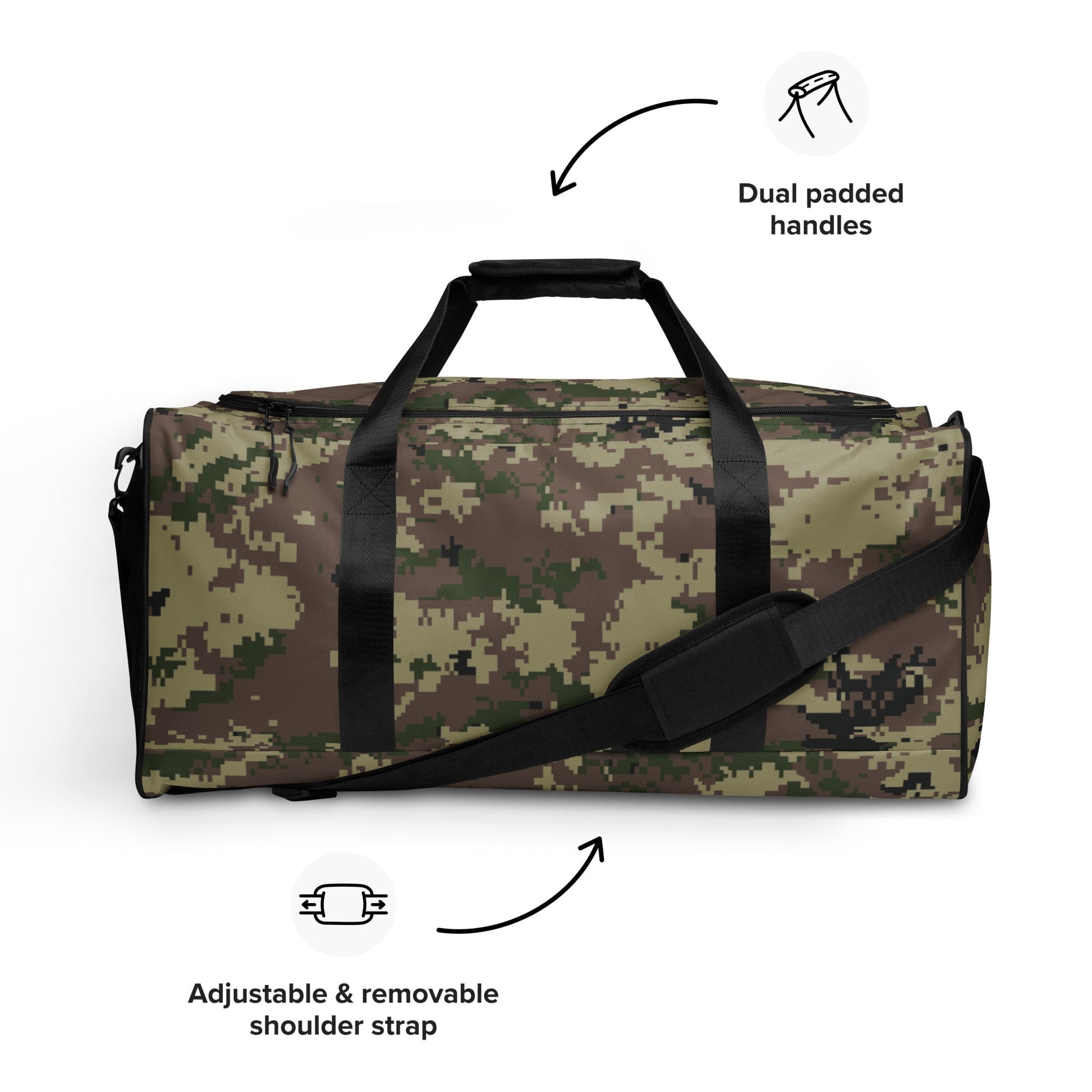Iranian Digital Basij CAMO Duffle bag - Bags