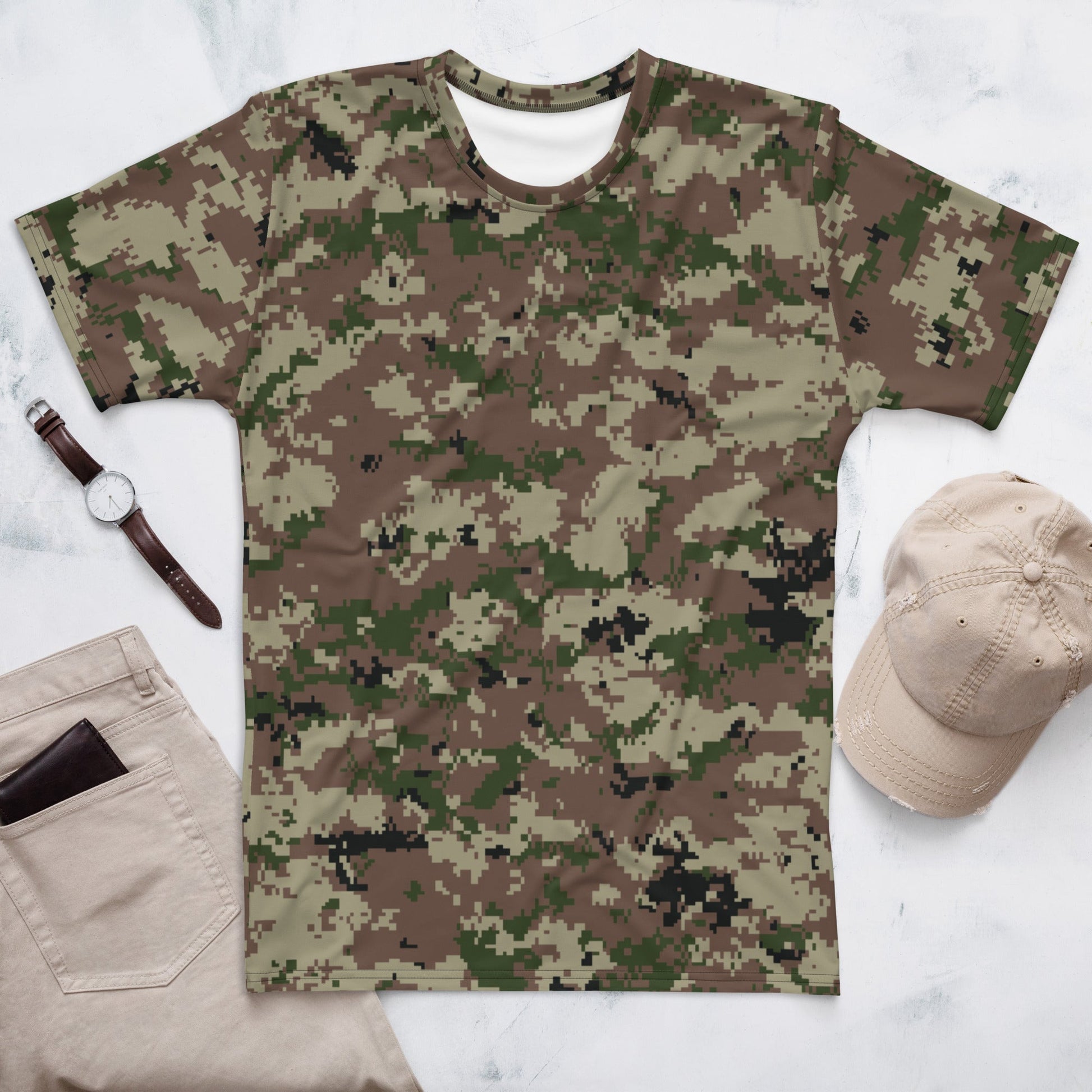 Iranian Digital Basij CAMO Mens t-shirt - XS - T-Shirts