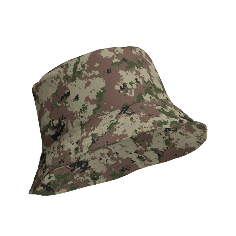 Digital Persian Multi-Terrain CAMO Reversible Bucket Hat - Head