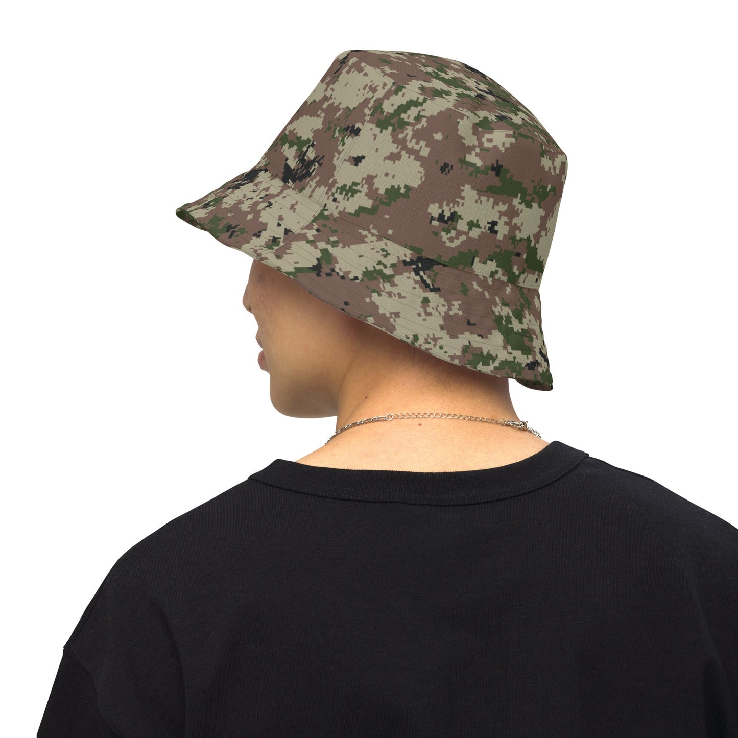 Iranian Digital Basij CAMO Reversible bucket hat - S/M - Bucket Hats