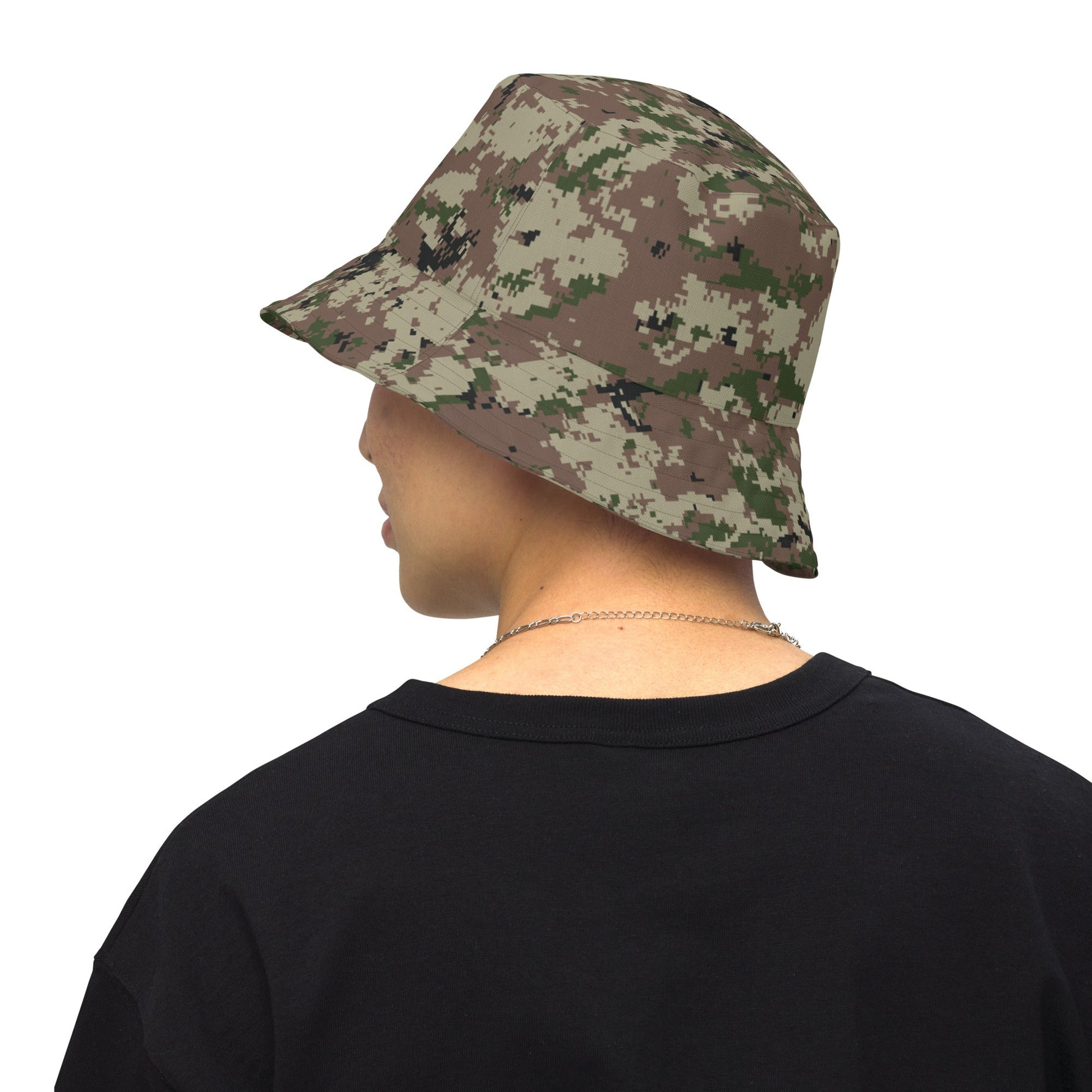Iranian Digital Basij CAMO Reversible bucket hat - S/M - Bucket Hats