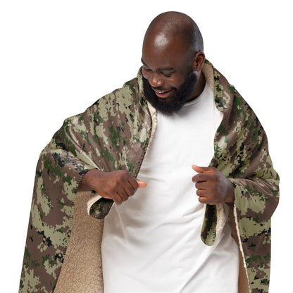 Iranian Digital Basij CAMO Sherpa Blanket