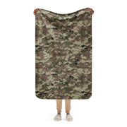 Digital Persian Multi-Terrain CAMO Sherpa Blanket - 37″×57″