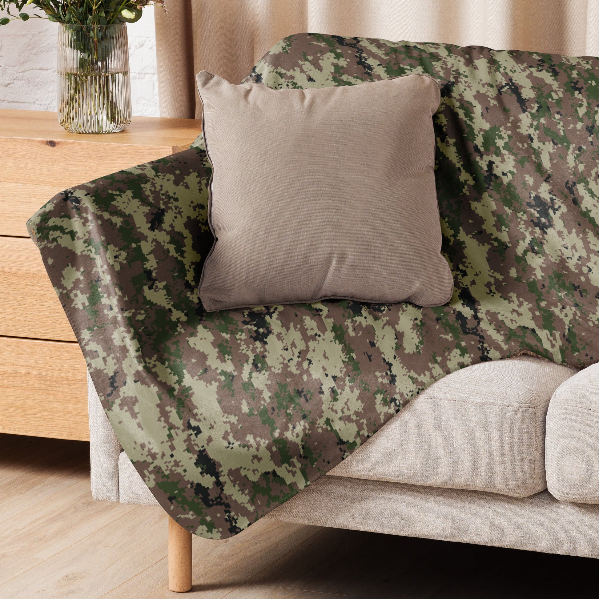 Iranian Digital Basij CAMO Sherpa Blanket