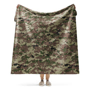 Digital Persian Multi-Terrain CAMO Sherpa Blanket - 60″×80″