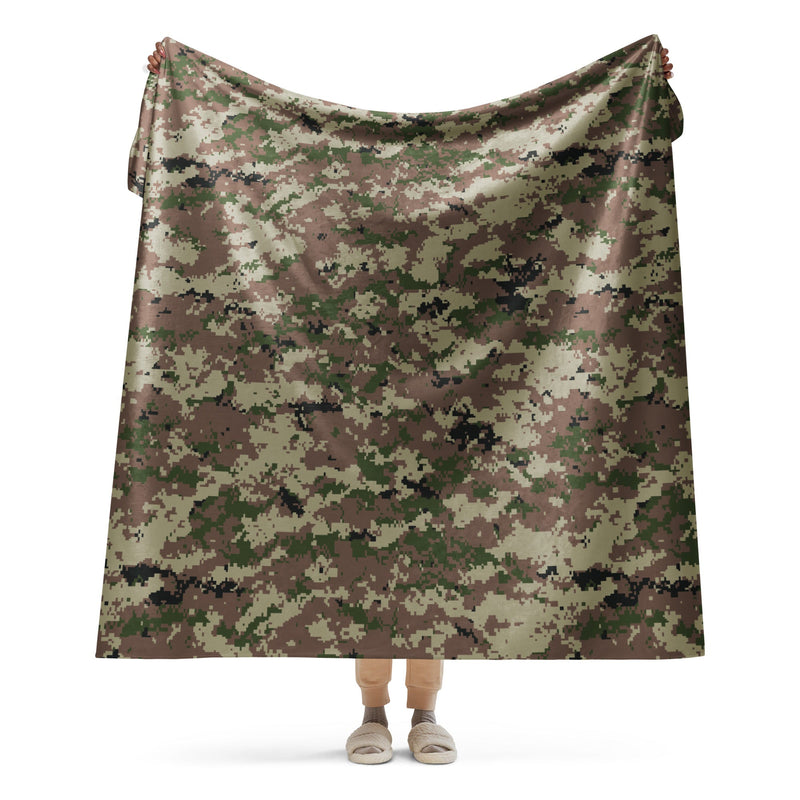 Digital Persian Multi-Terrain CAMO Sherpa Blanket - 60″×80″