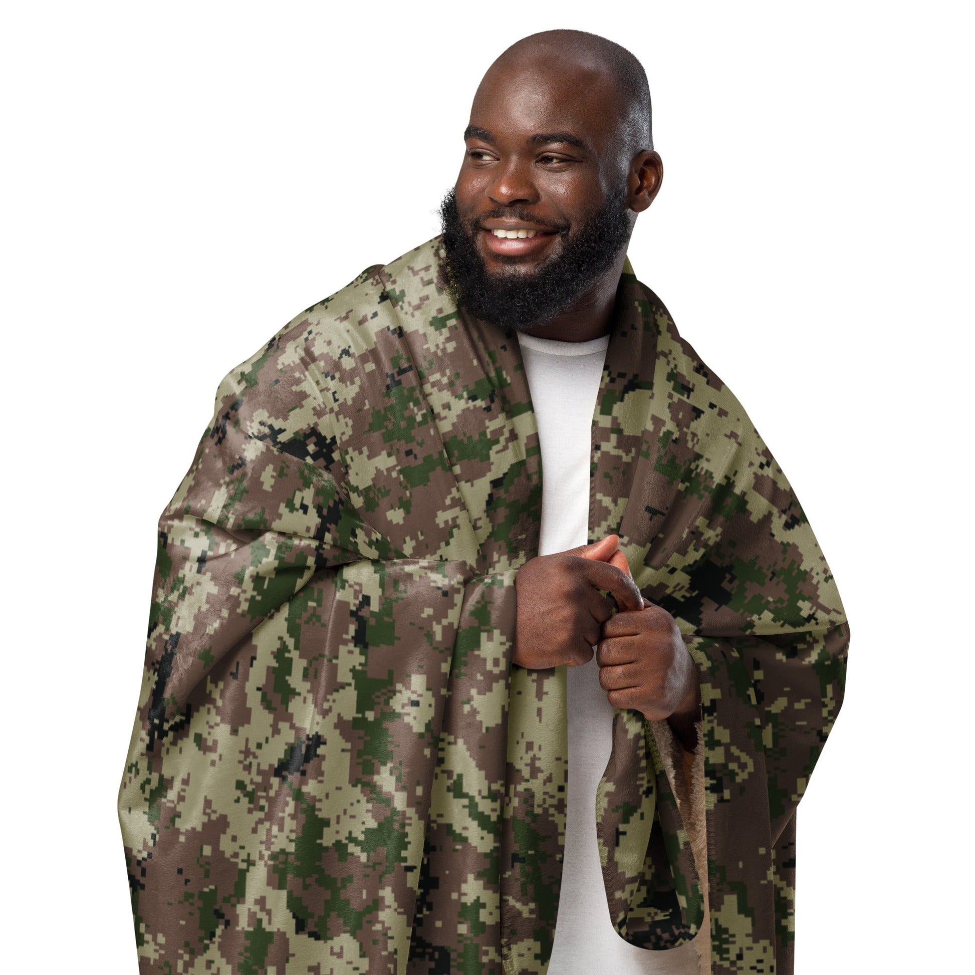 Iranian Digital Basij CAMO Sherpa Blanket