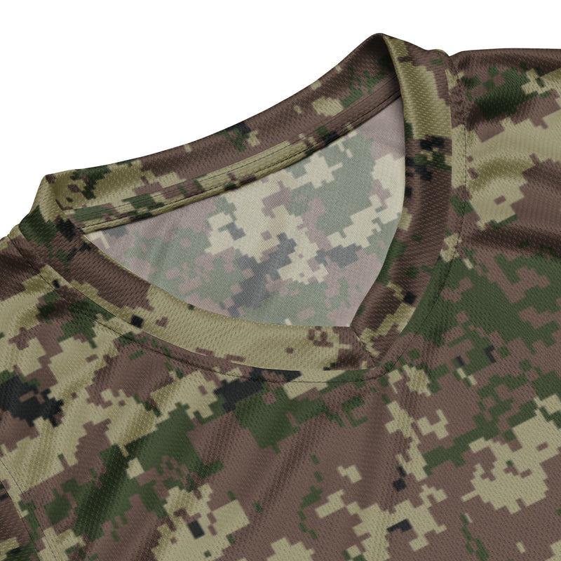 Digital Persian Multi-Terrain CAMO Unisex Basketball Jersey