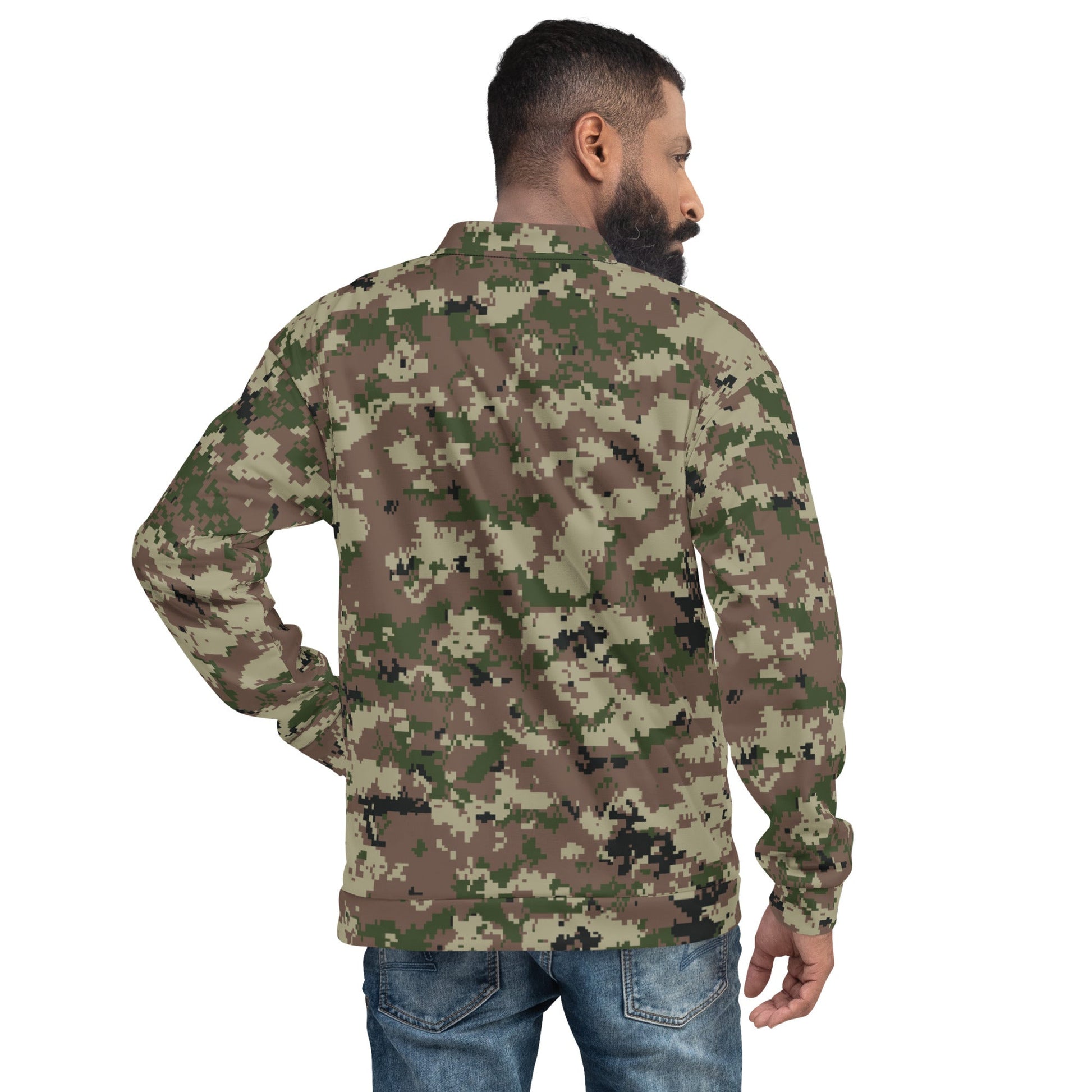 Iranian Digital Basij CAMO Unisex Bomber Jacket - Jackets