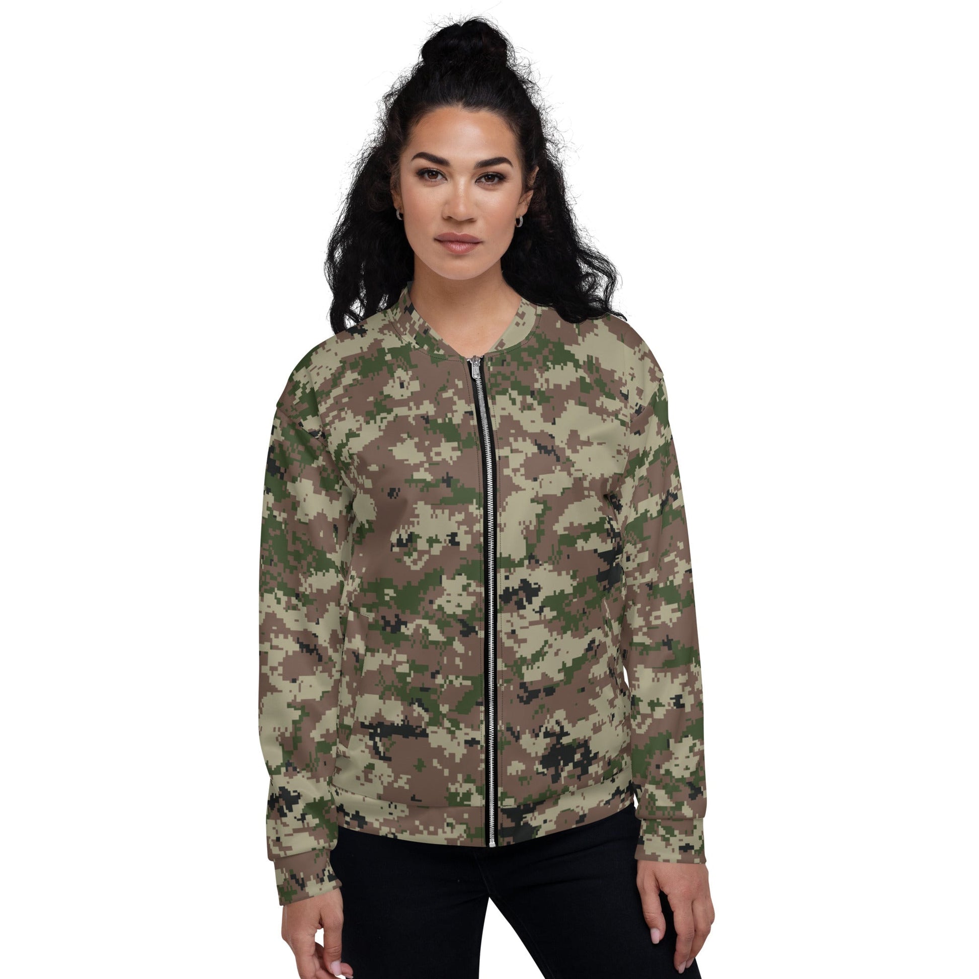 Iranian Digital Basij CAMO Unisex Bomber Jacket - Jackets