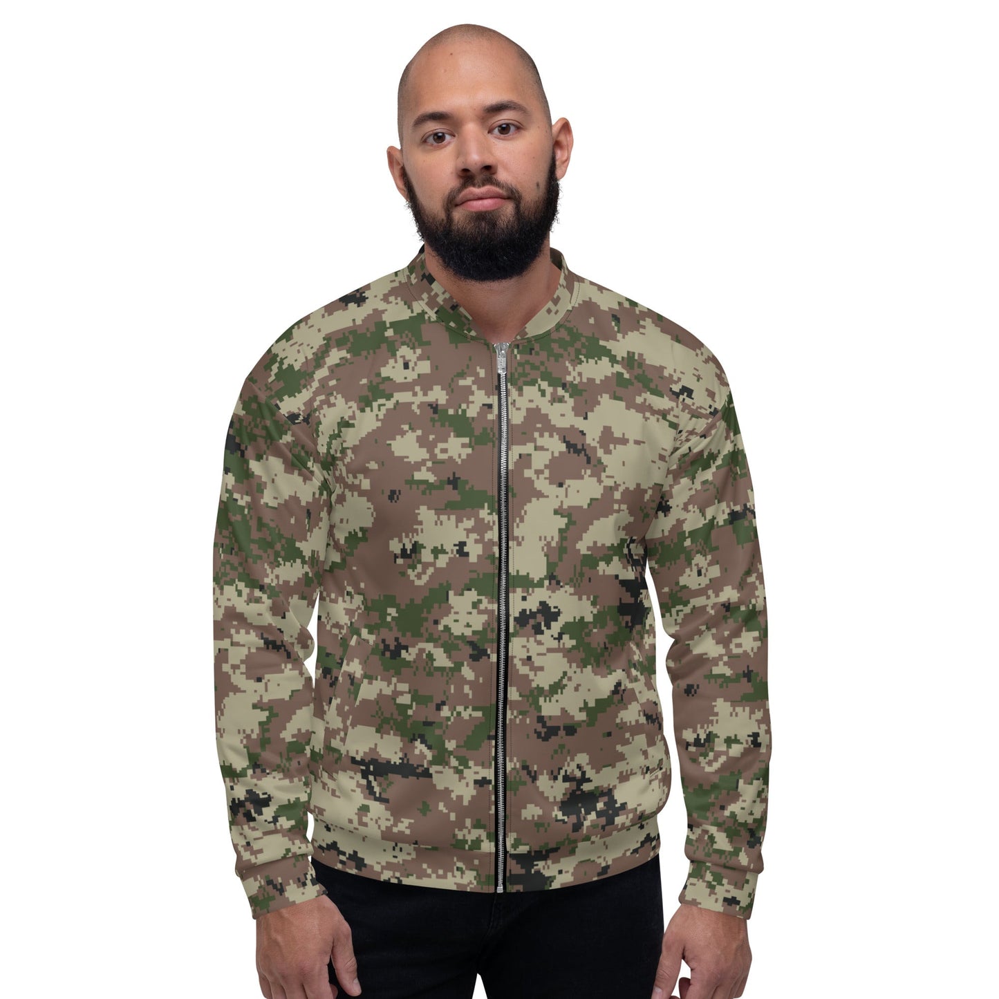 Iranian Digital Basij CAMO Unisex Bomber Jacket - Jackets