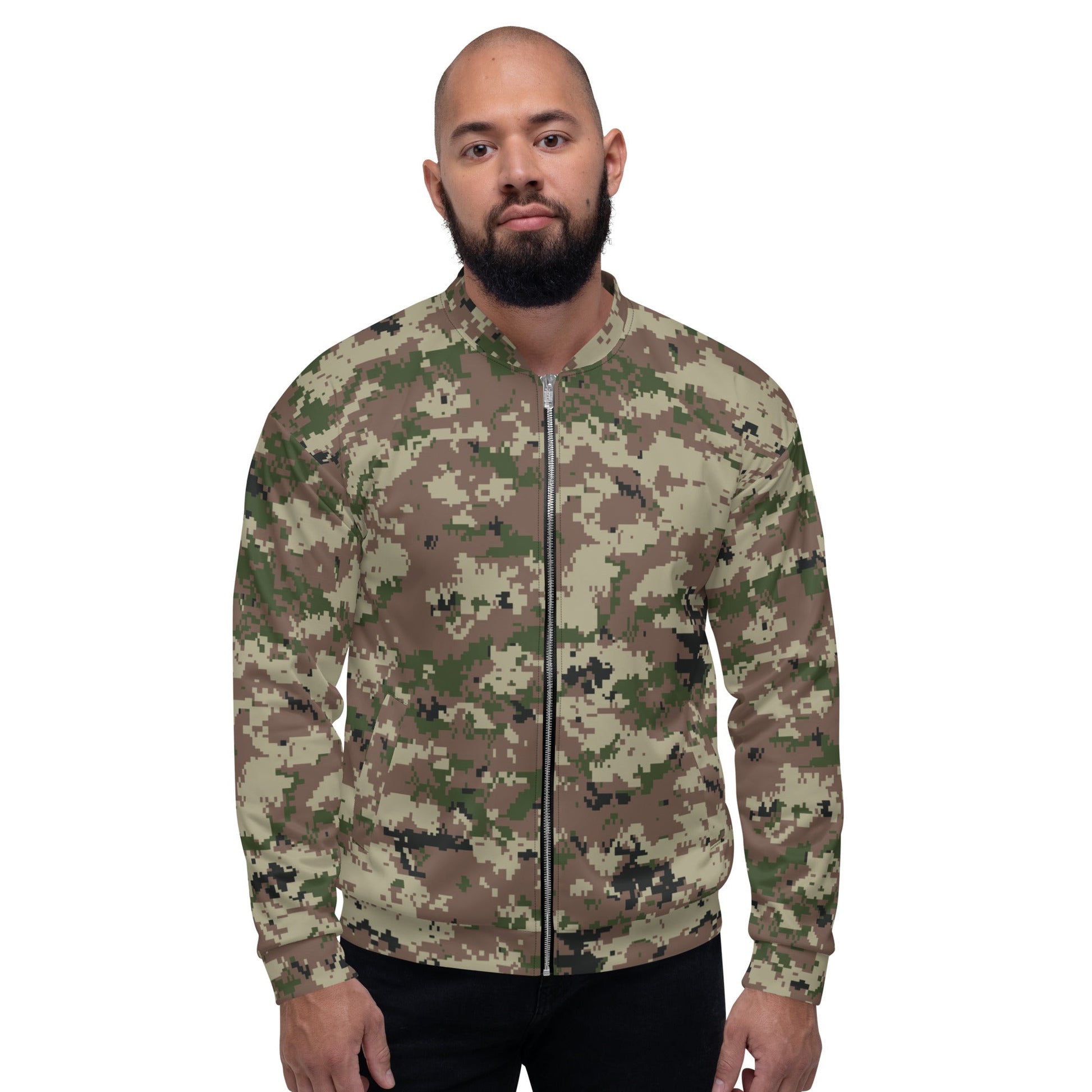 Iranian Digital Basij CAMO Unisex Bomber Jacket - Jackets