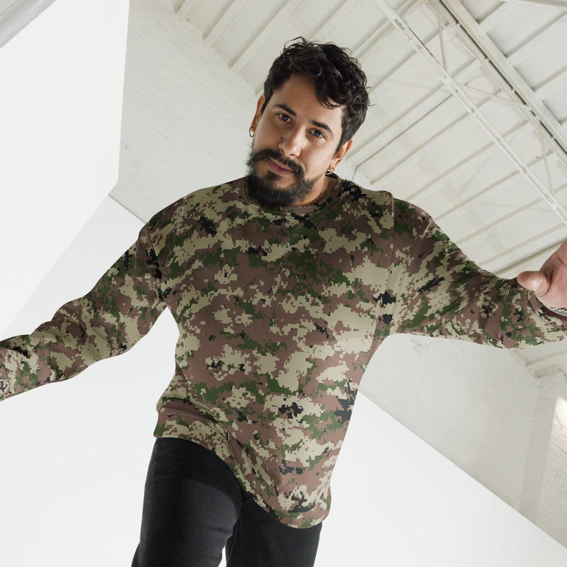 Digital Persian Multi-Terrain CAMO Unisex Sweatshirt