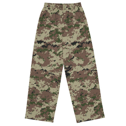 Iranian Digital Basij CAMO unisex wide leg pants Wide Pants