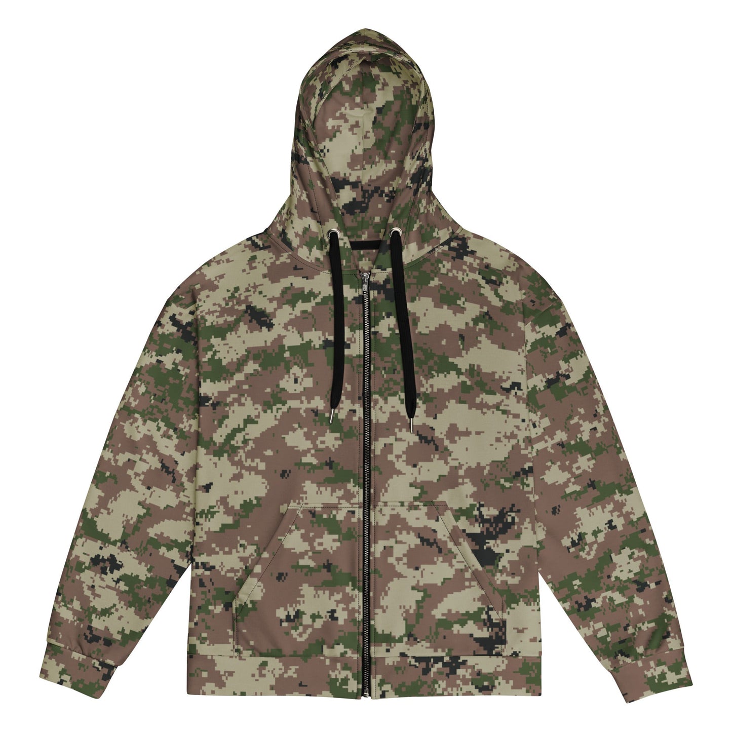 Iranian Digital Basij CAMO Unisex zip hoodie - 2XS - Zip Hoodies