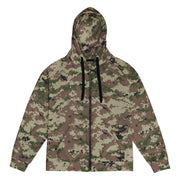 Digital Persian Multi-Terrain CAMO Unisex Zip Hoodie - 2XS