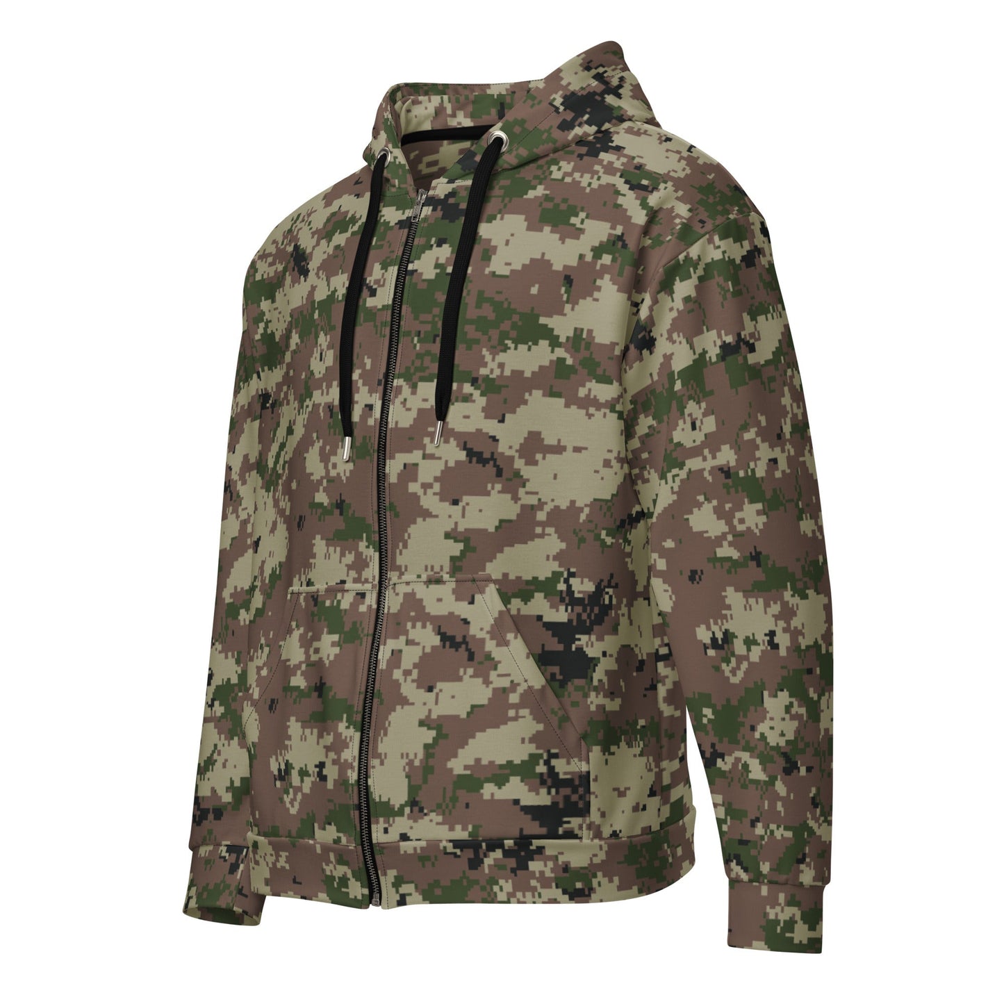 Iranian Digital Basij CAMO Unisex zip hoodie - Zip Hoodies