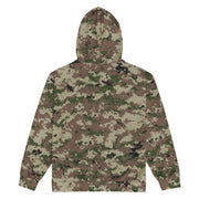 Digital Persian Multi-Terrain CAMO Unisex Zip Hoodie