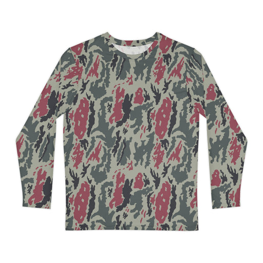 Brushstroke Persian Rose CAMO Unisex Long-Sleeve Shirt - XS
